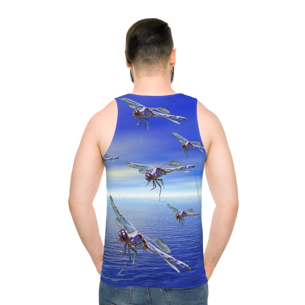Dragonfly Unisex Tank Top with Fantasy and Nature-Inspired Design