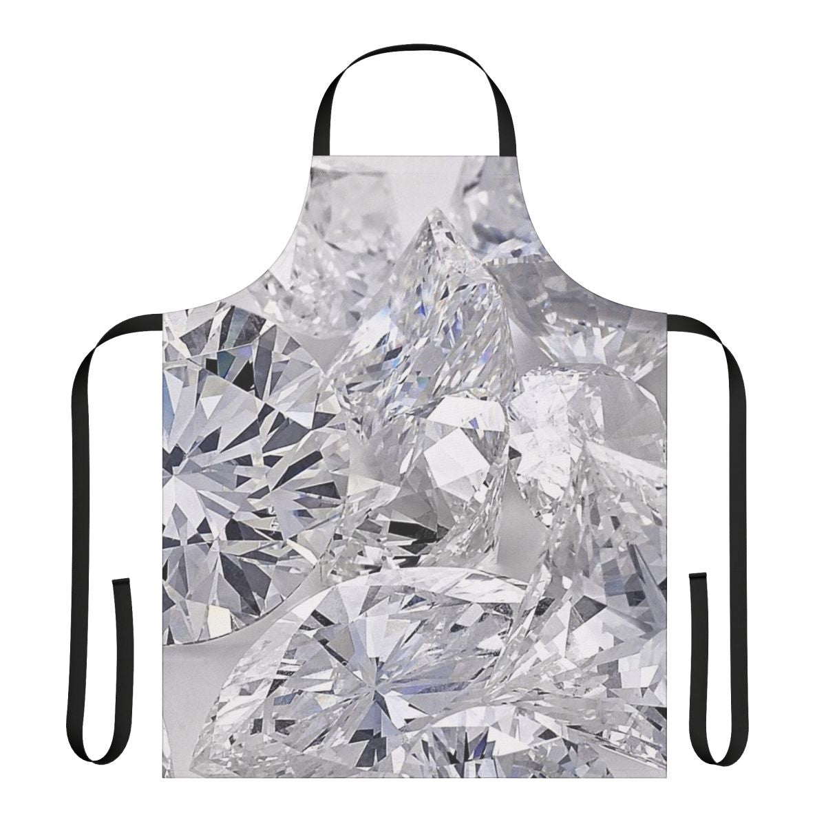 Drake-Inspired Music Lover Apron with Diamonds Print Design