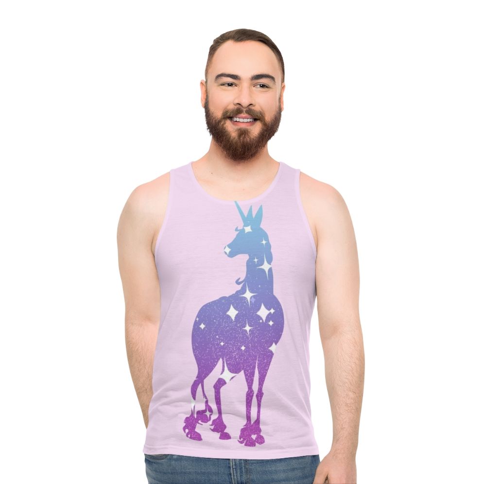 Dreamer Unicorn Silhouette Unisex Tank Top