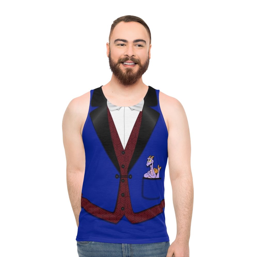 Dreamfinder and Figment Disney Unisex Tank Top