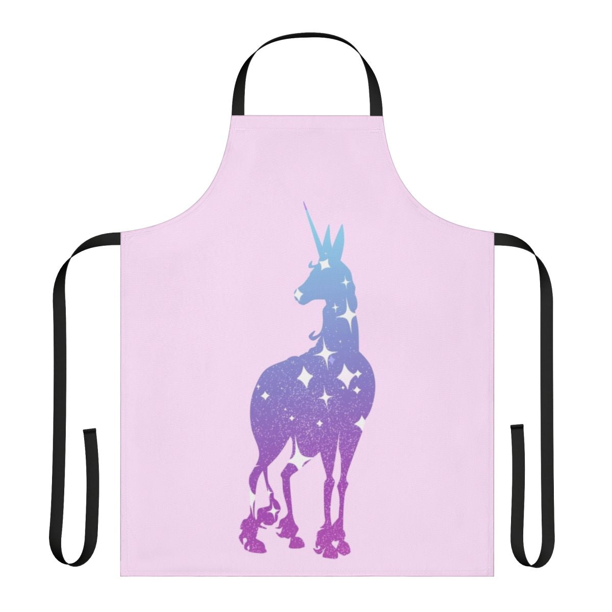 A silhouetted unicorn against a starry sky, evoking a nostalgic fantasy aesthetic.