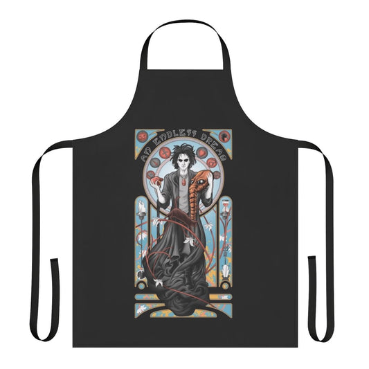 Apron featuring artwork inspired by the Sandman comics by Neil Gaiman