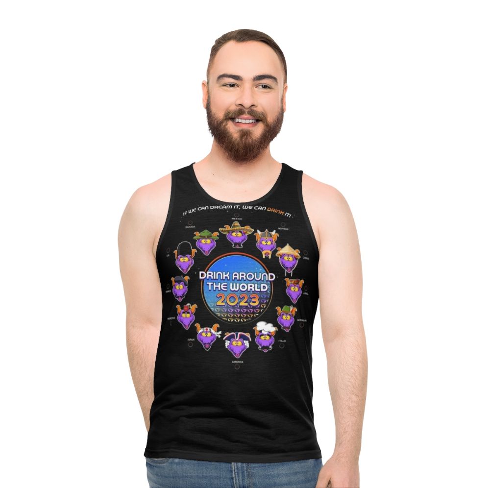 Drink Around the World 2023 Unisex Disney Tank Top
