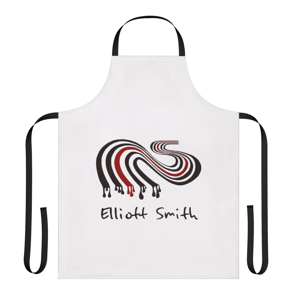 Dripping Figure 8 Revised Apron featuring a whimsical design