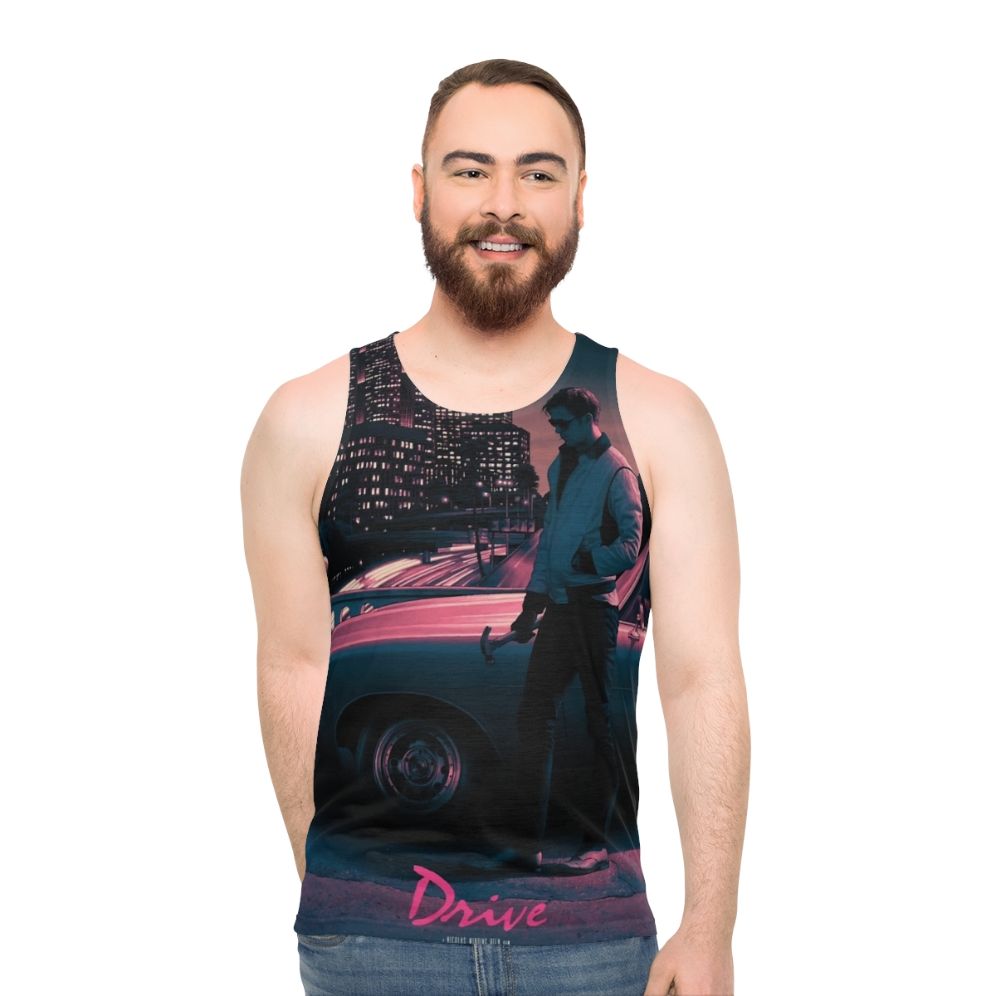 Drive Movie Poster Unisex Tank Top