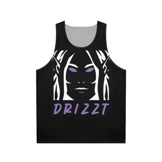 Drizzt Dourden unisex fantasy tank top