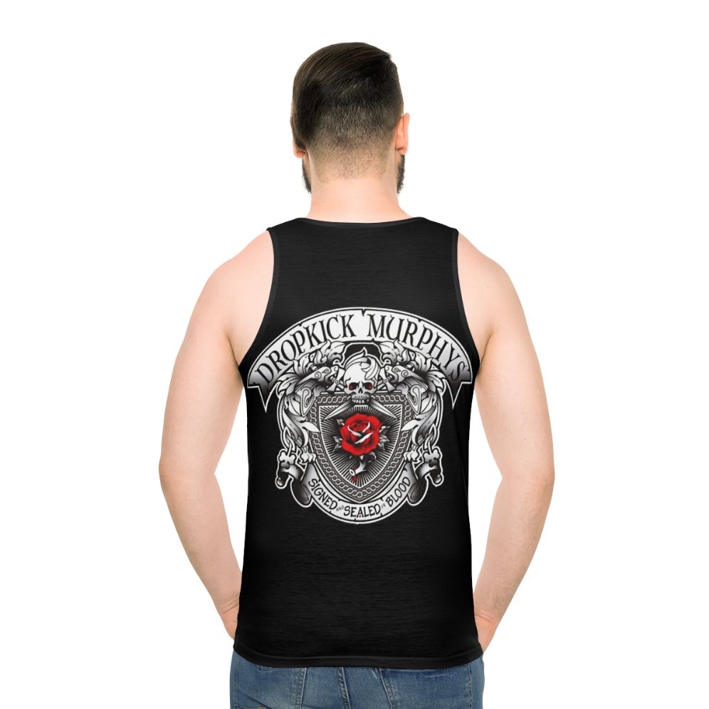 Dropkick Murphys Unisex Silver Logo Tank Top