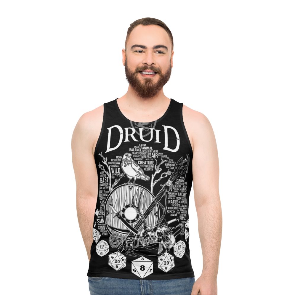 Druid RPG Unisex Tank Top
