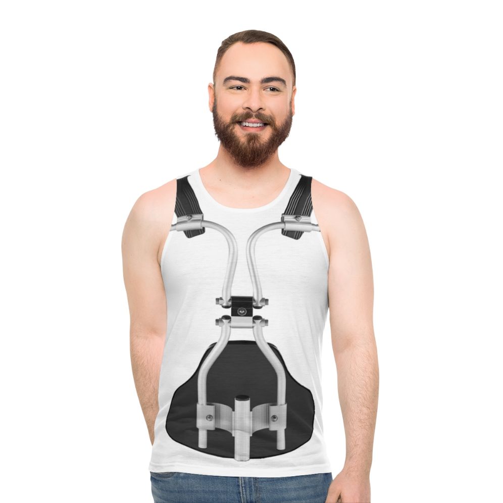 Drum carrier unisex tank top