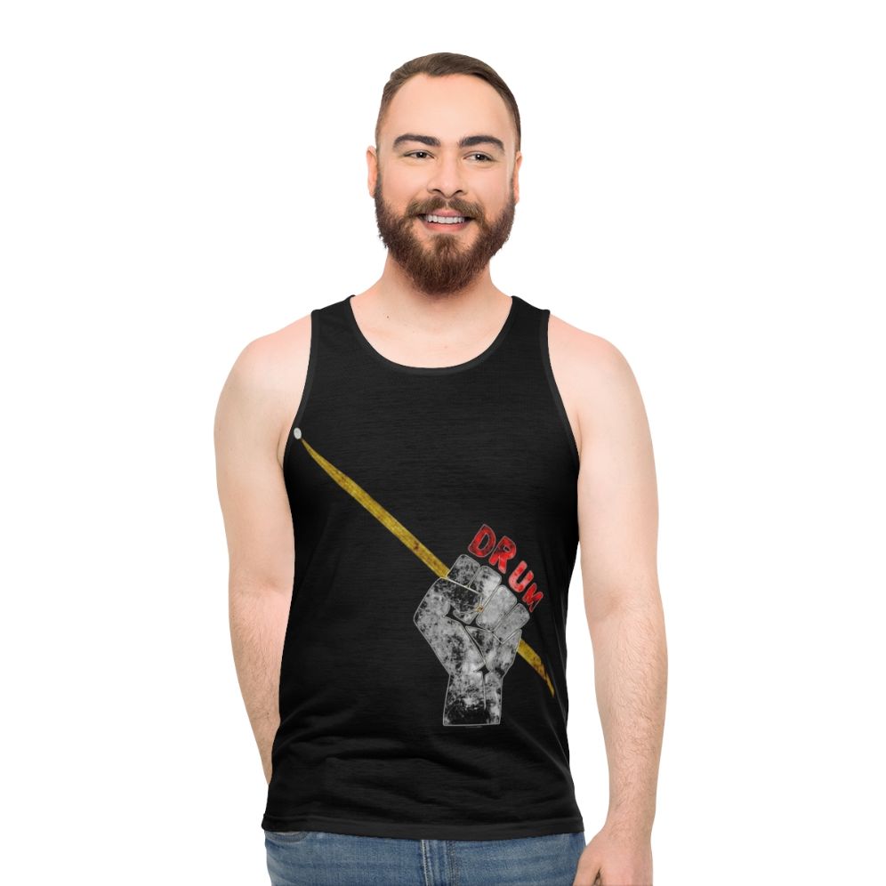 Drummer Unisex Tank Top