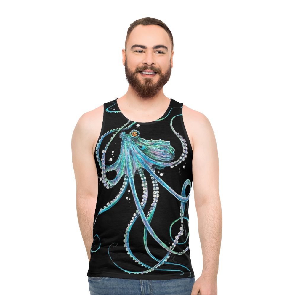 Drunk Octopus Unisex Tank Top