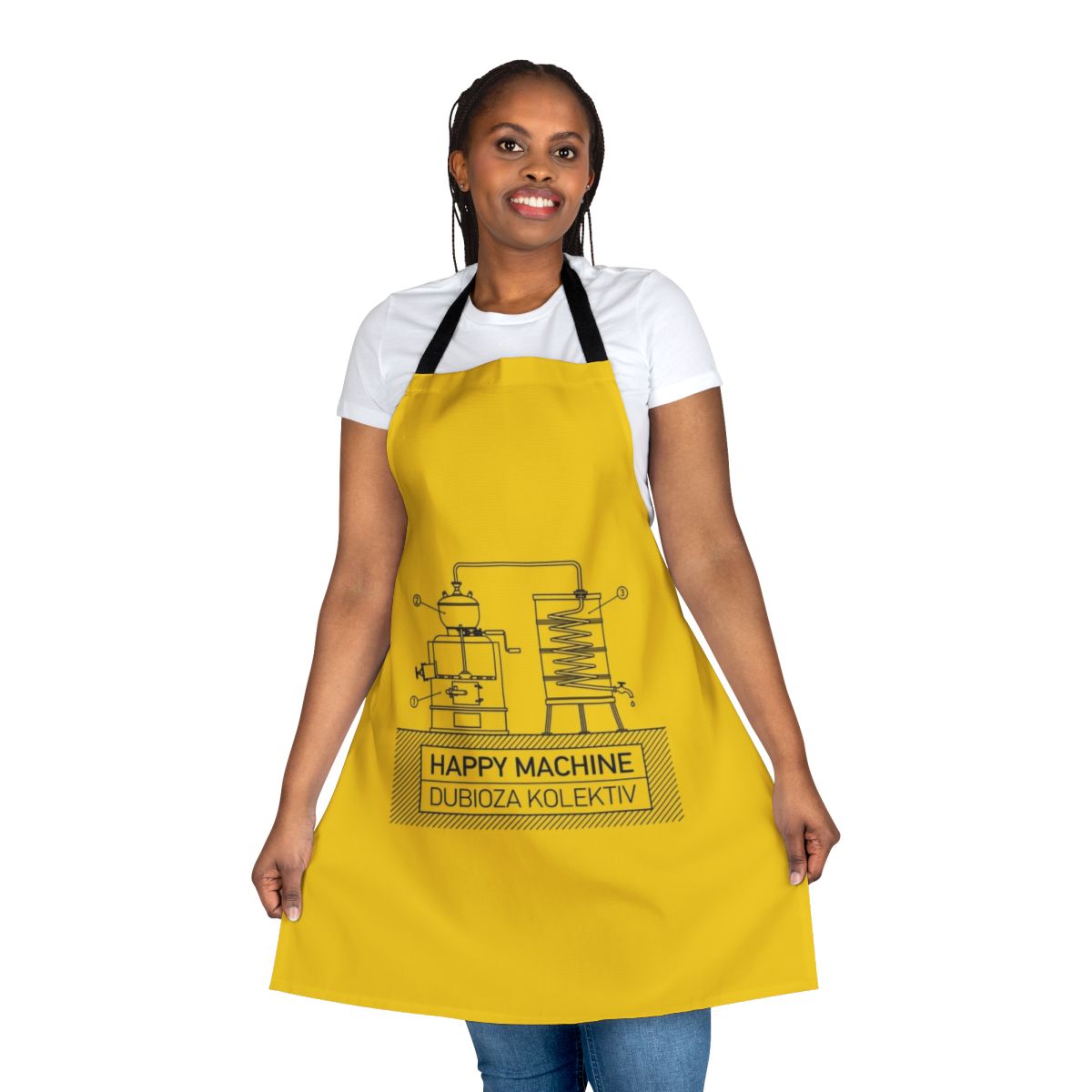 Dubioza Kolektiv Happy Machine Apron - Music Inspired Apparel
