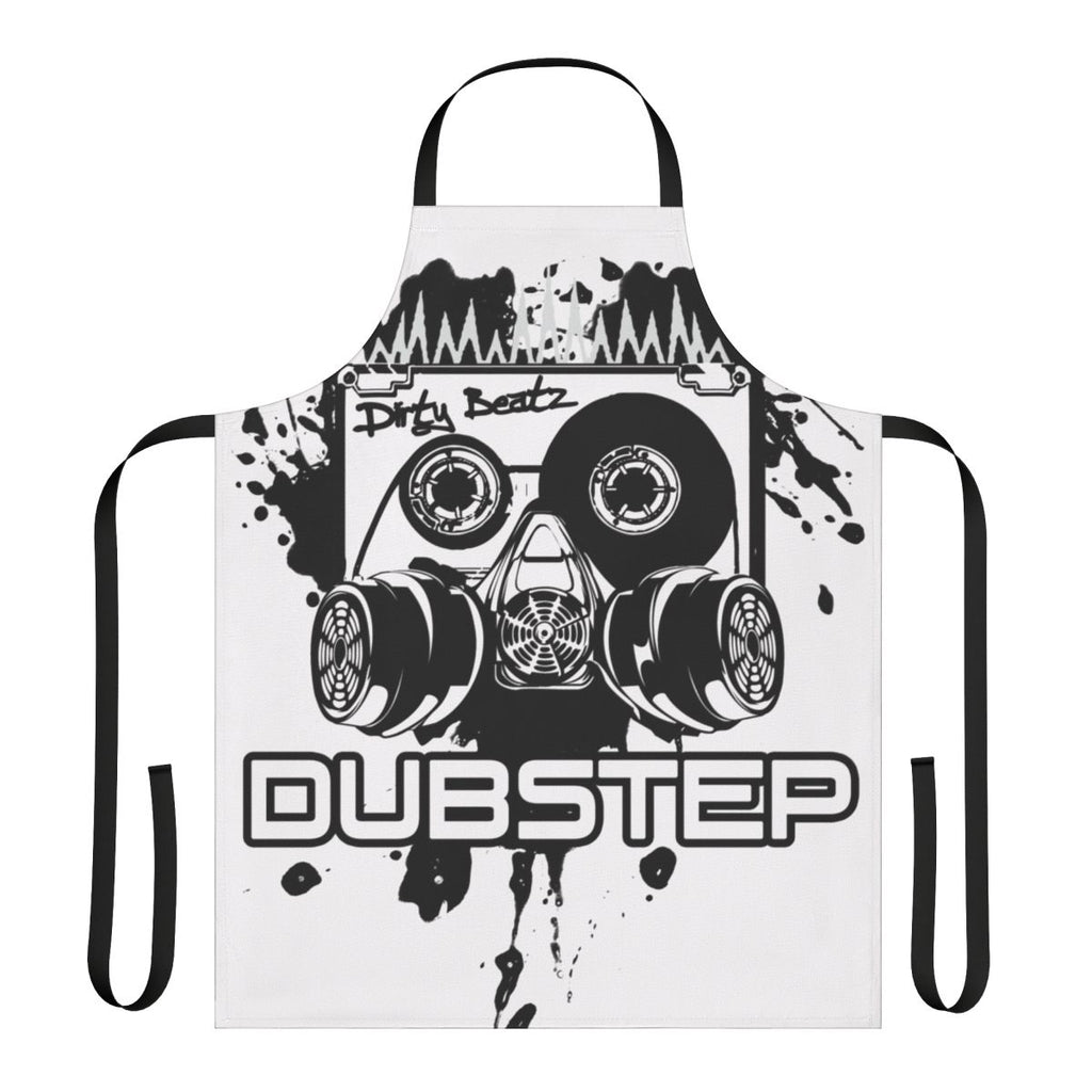 Dubstep graphic beats music party apron