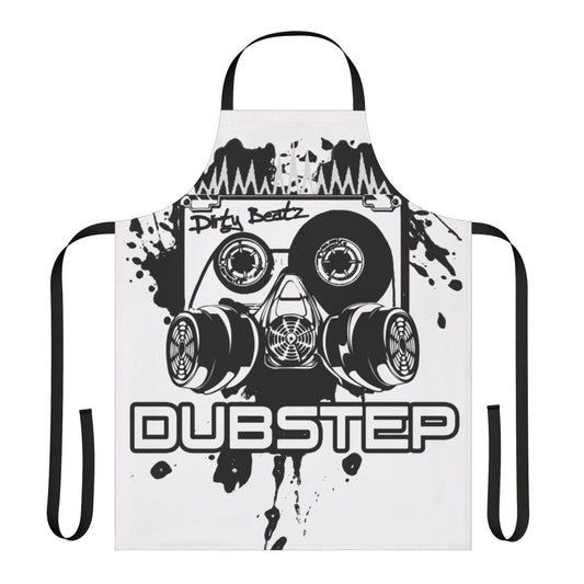 Dubstep graphic beats music party apron