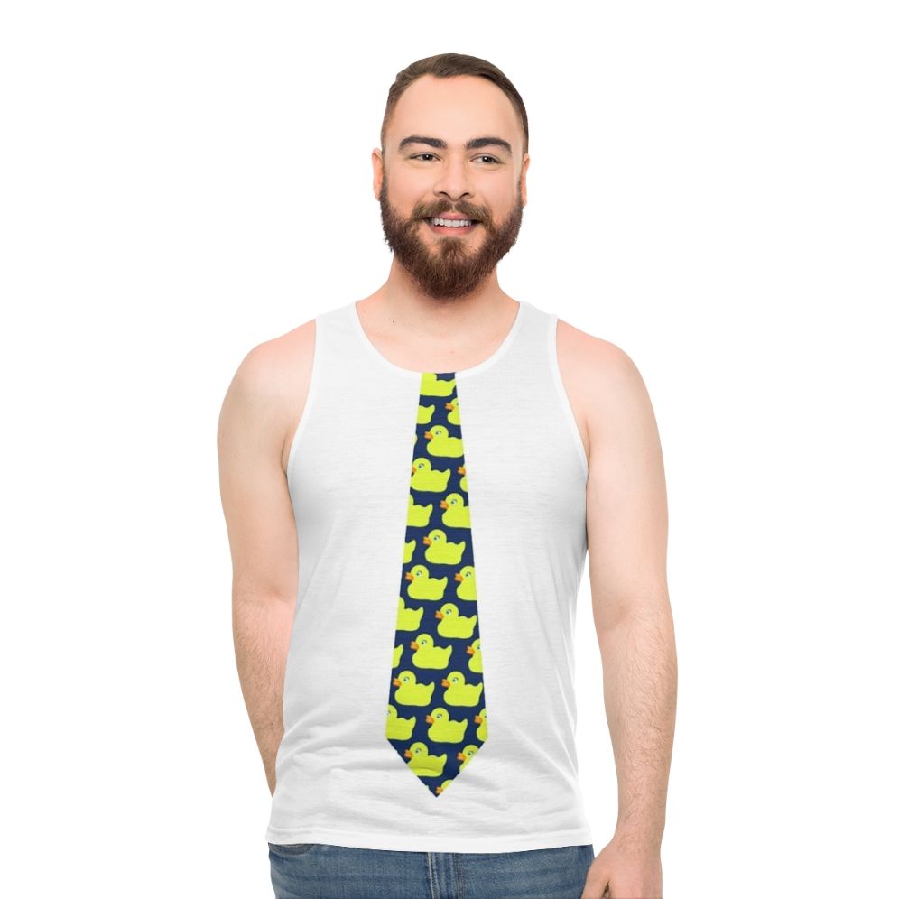 Ducky Tie How I Met Your Mother Unisex Tank Top