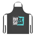 Dude Perfect-inspired apron with a humorous design for the kitchen