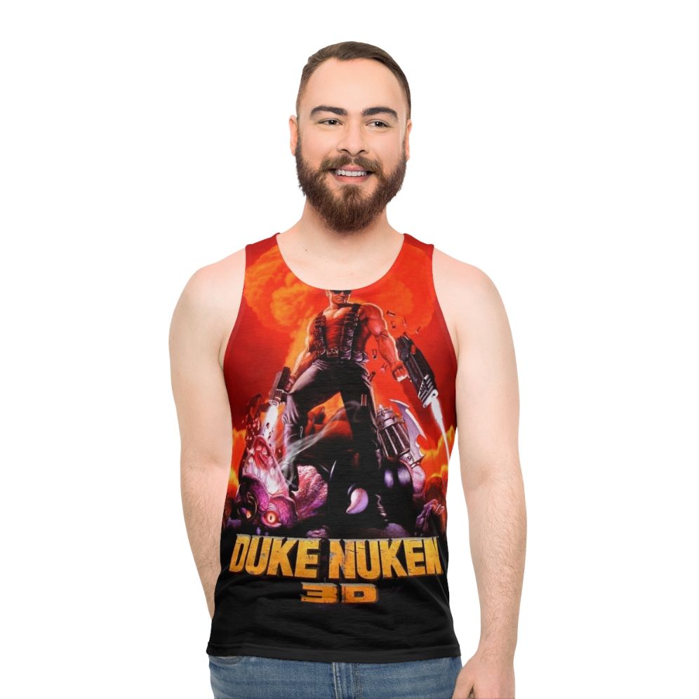 Duke Nukem 3D Retro Gaming Unisex Tank Top