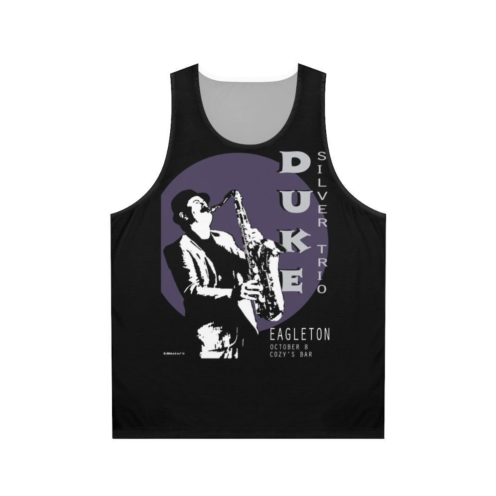 Duke Silver Unisex Tank Top featuring Ron Swanson