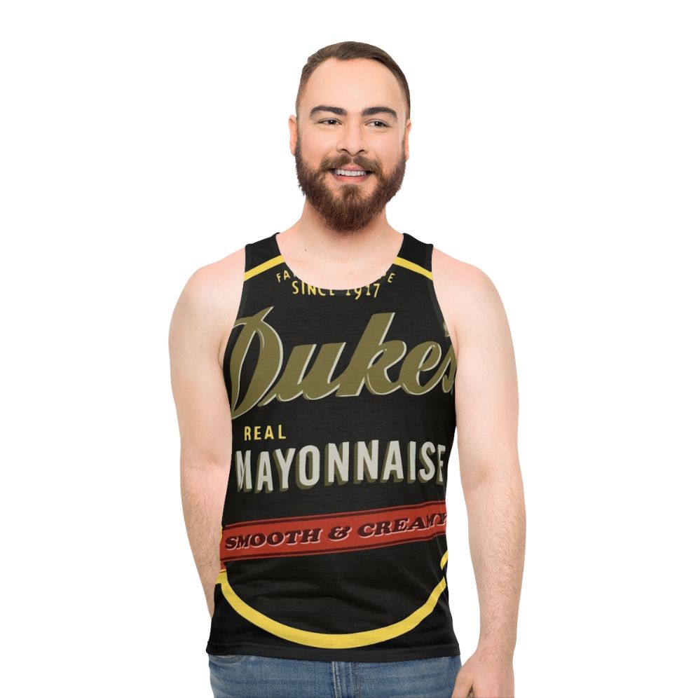 Vintage Duke's Mayo unisex tank top