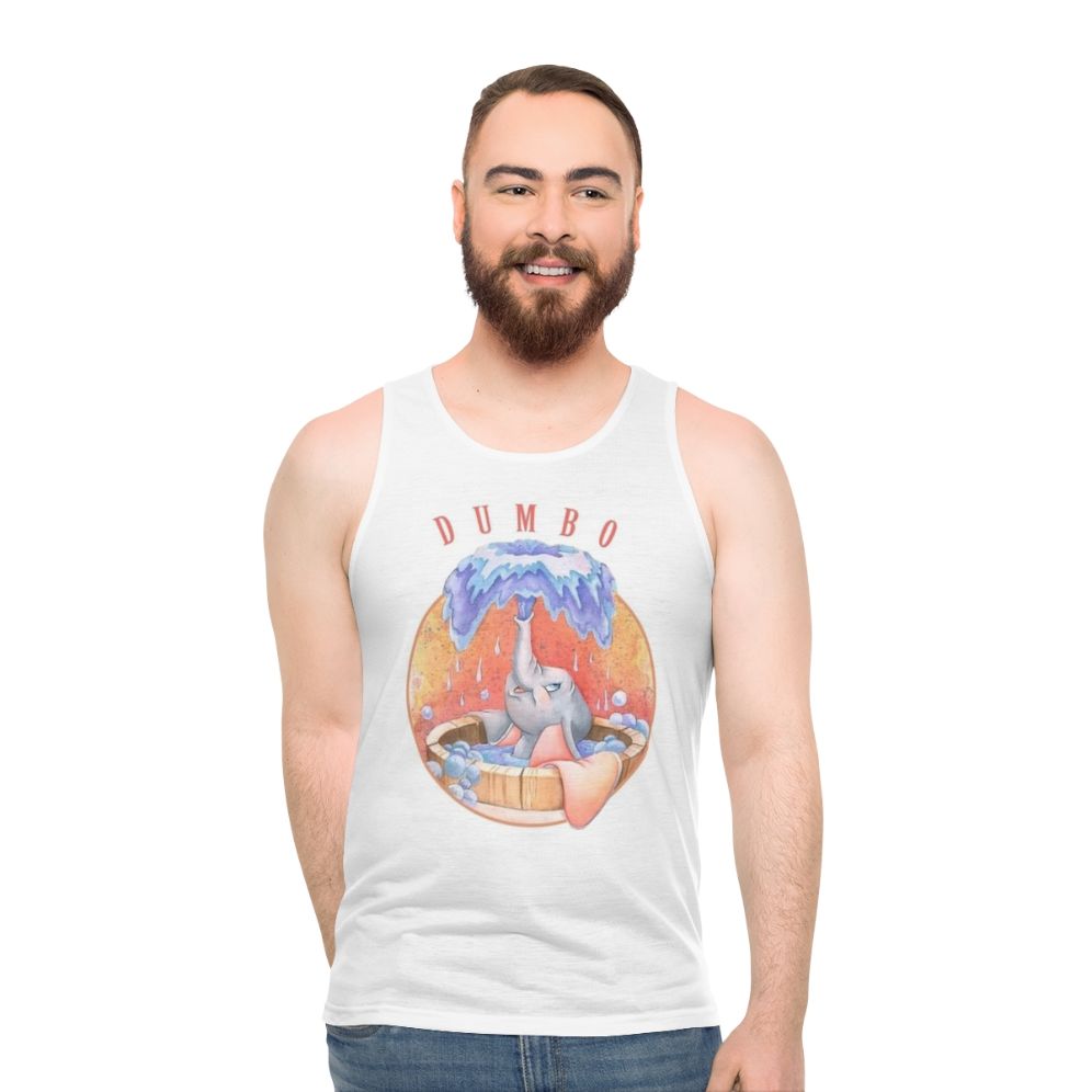 Dumbo Shower Unisex Tank Top