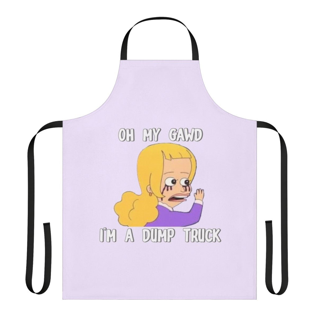Dump Truck Inspired Apron with Lola from Big Mouth Design