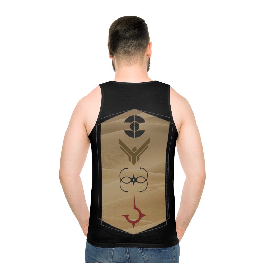 Dune movie house art unisex tank top