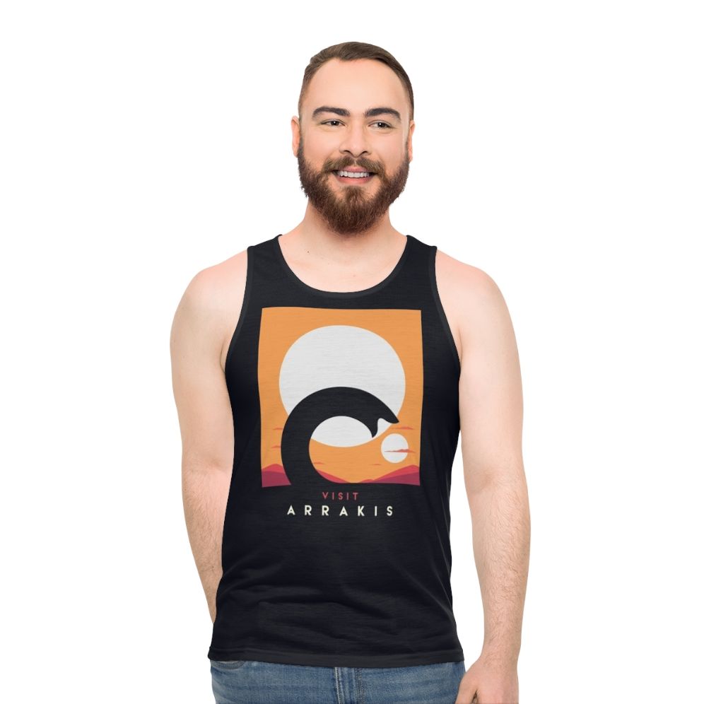 Dune 2020 Sandworm Unisex Tank Top