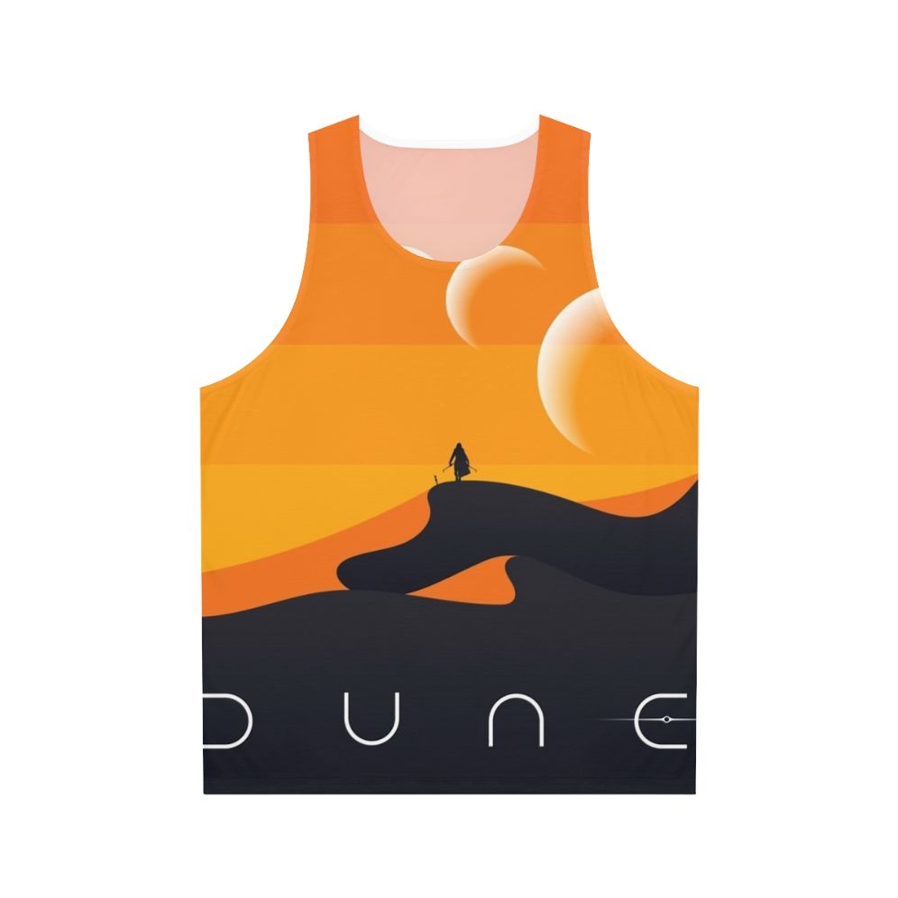 Dune 2021 Arrakis Poster Unisex Tank Top