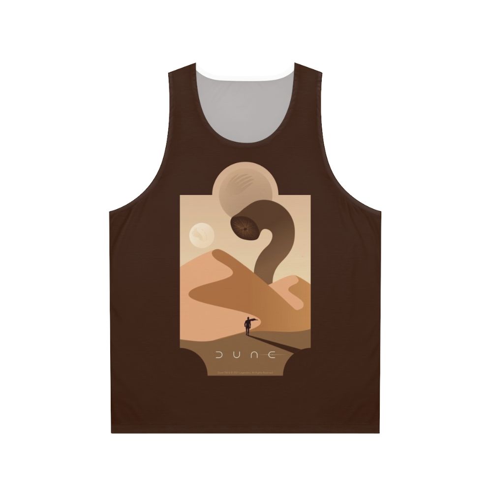 Dune Arrakis Sandworm Unisex Tank Top