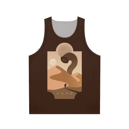 Dune Arrakis Sandworm Unisex Tank Top