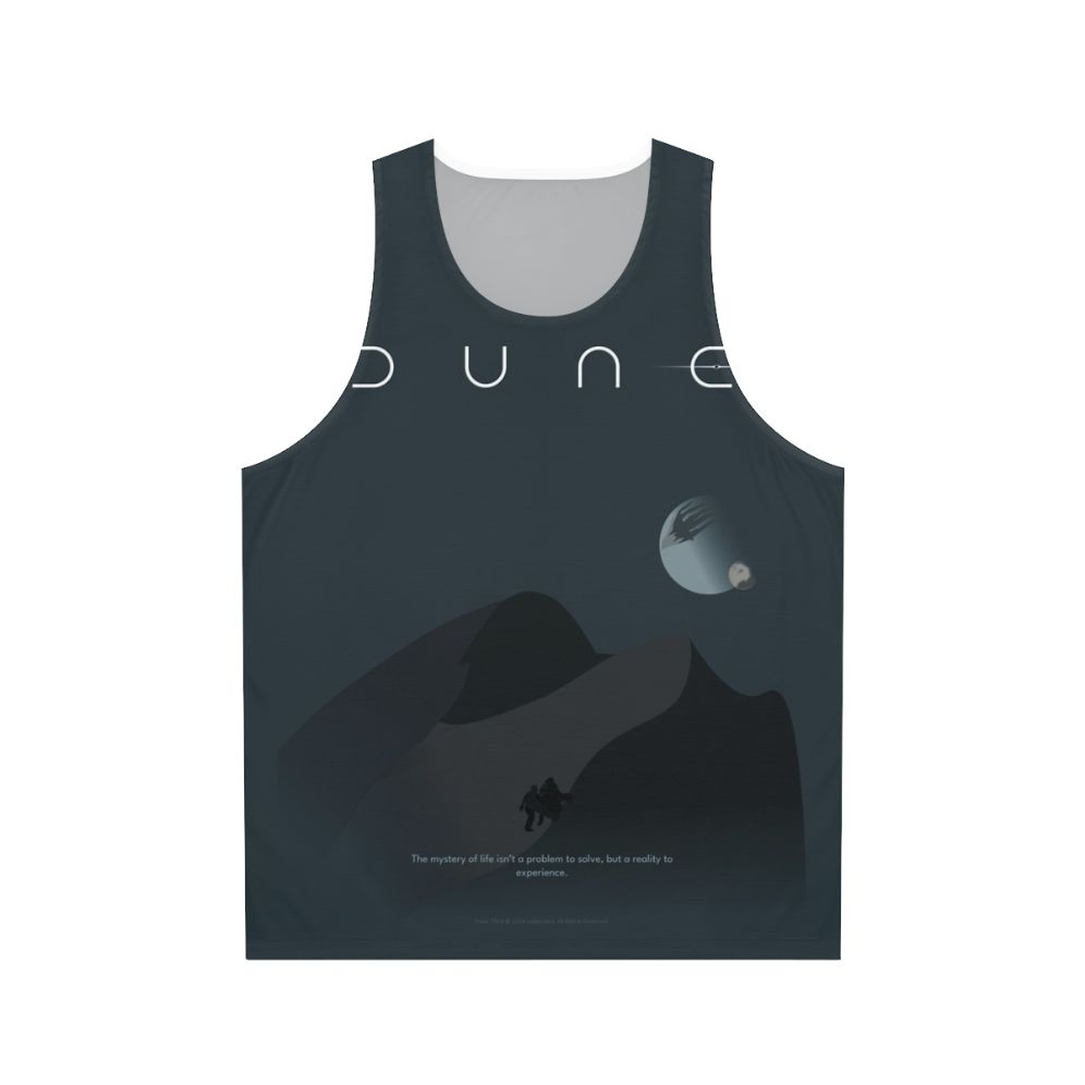 Dune movie Arrakis sci-fi unisex tank top