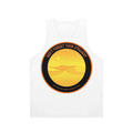 Dune Arrakis unisex tank top with "Don't Forget Your Stillsuit" design