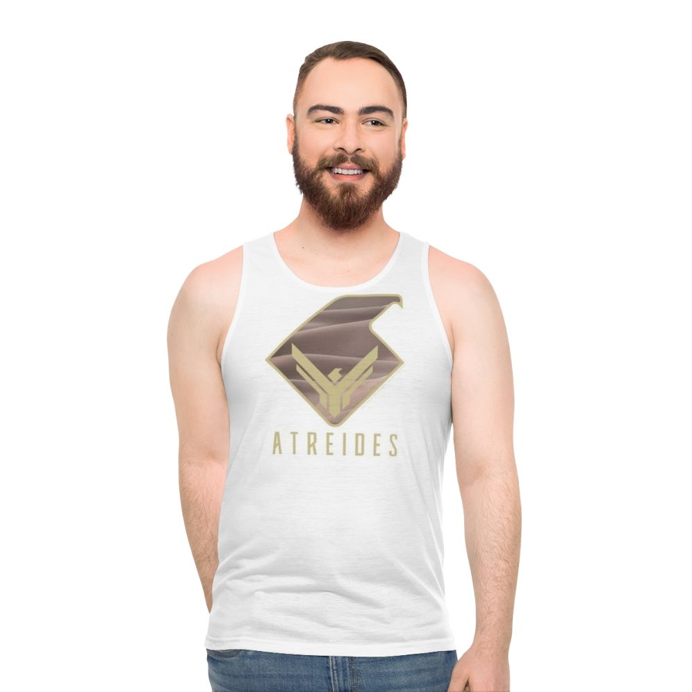 Dune House Atreides Hawk Unisex Tank Top