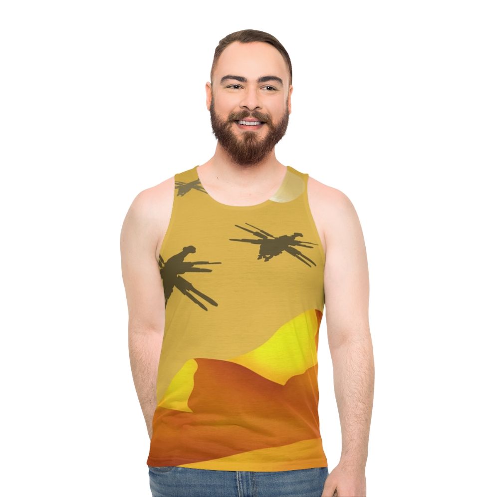 Dune Atreides Ornithopter Unisex Tank Top