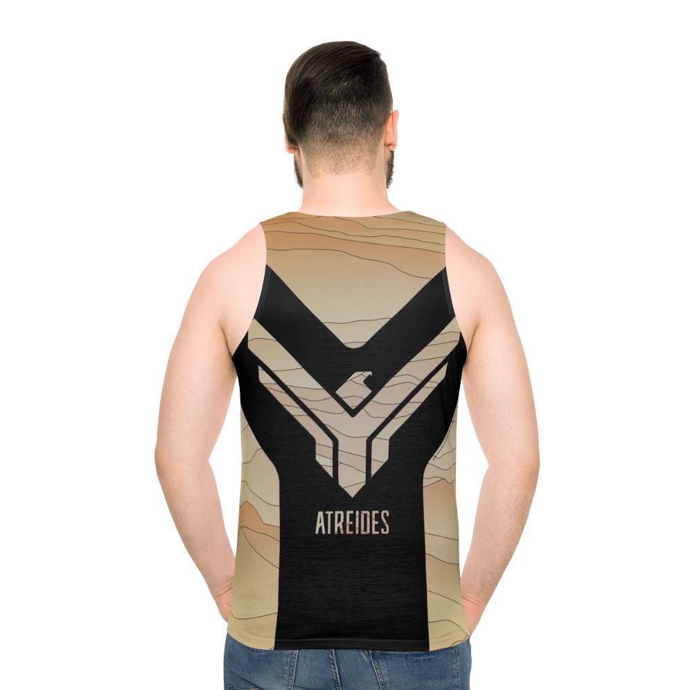 Dune Atreides unisex tank top featuring fan art design