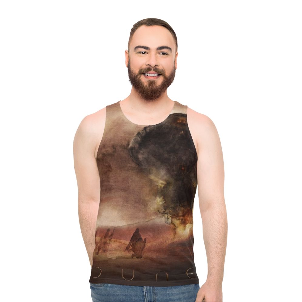 Dune 2020 Battle of Arrakis Unisex Tank Top