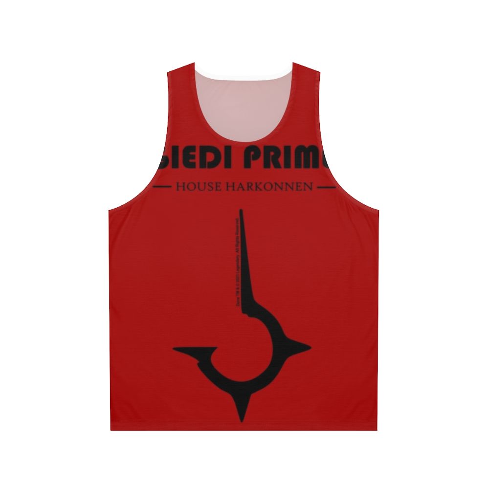 Dune Harkonnen House Giedi Prime Unisex Tank Top