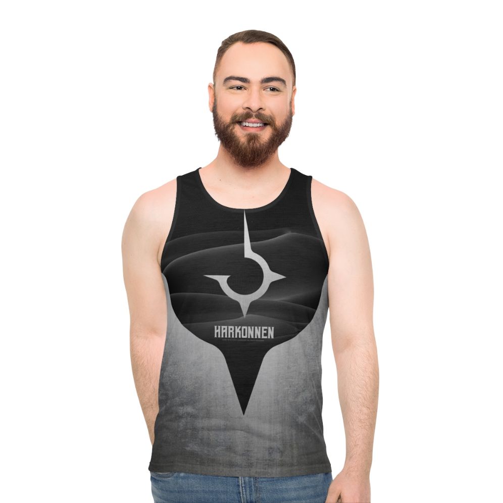 Dune Harkonnen Titanium Unisex Tank Top