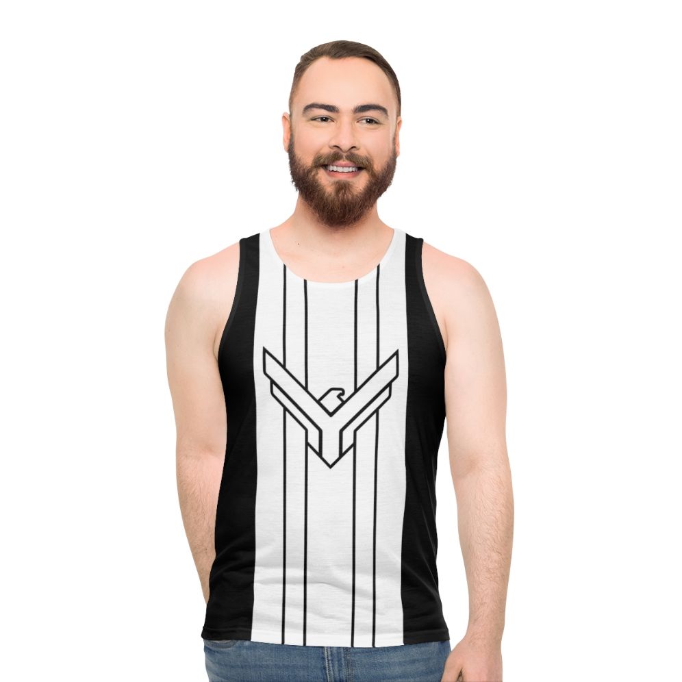 Dune House Atreides Banner Stripes Unisex Tank Top