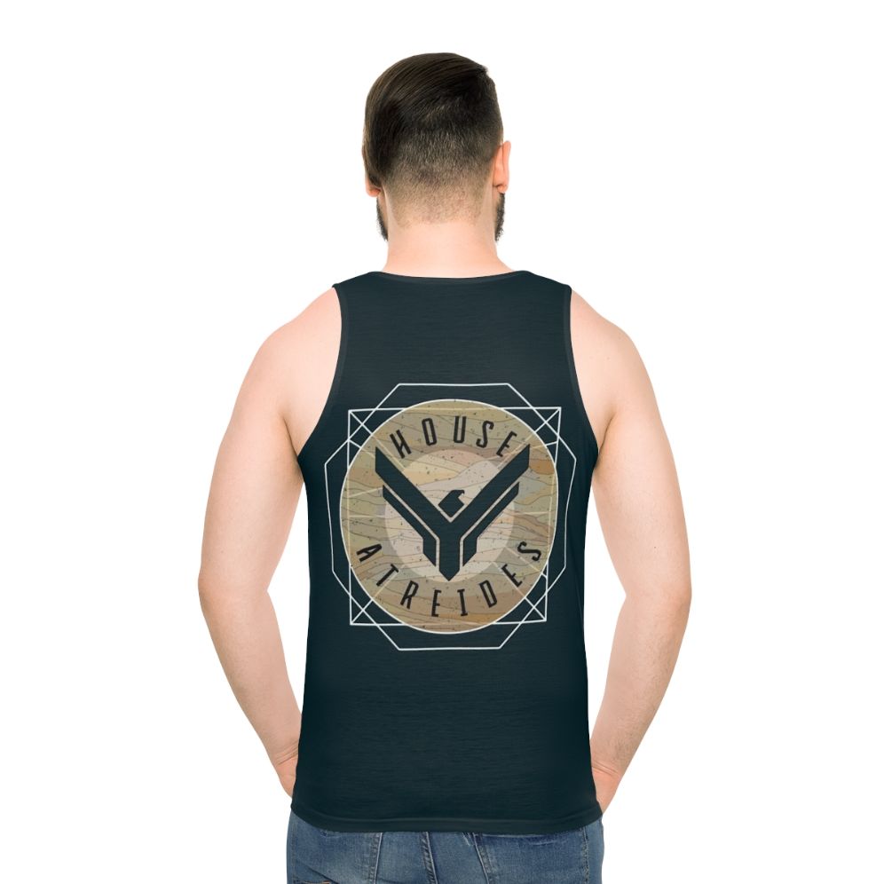 Dune House Atreides Fan Art Unisex Tank Top
