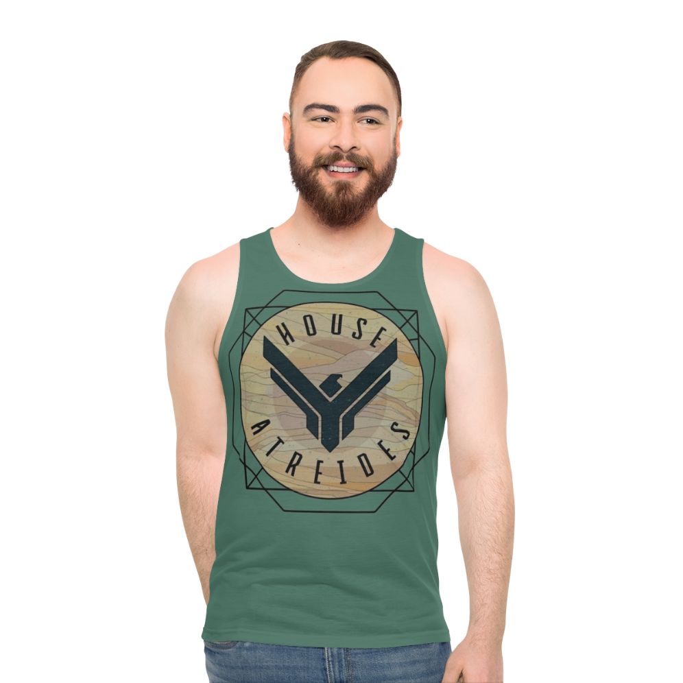 House Atreides Dune Fan Art Unisex Tank Top