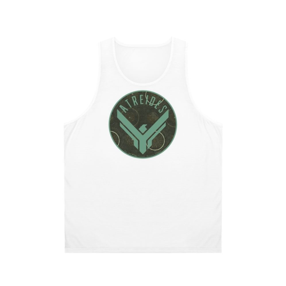 Dune House Atreides Unisex Tank Top with Light Pattern