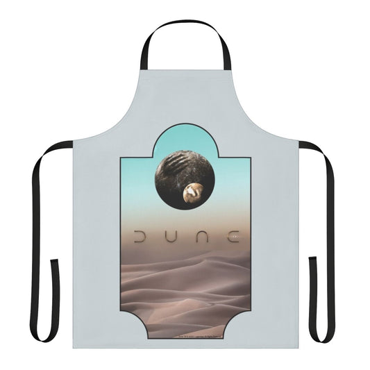 Dune-inspired apron featuring popular fan art from the 2020 film