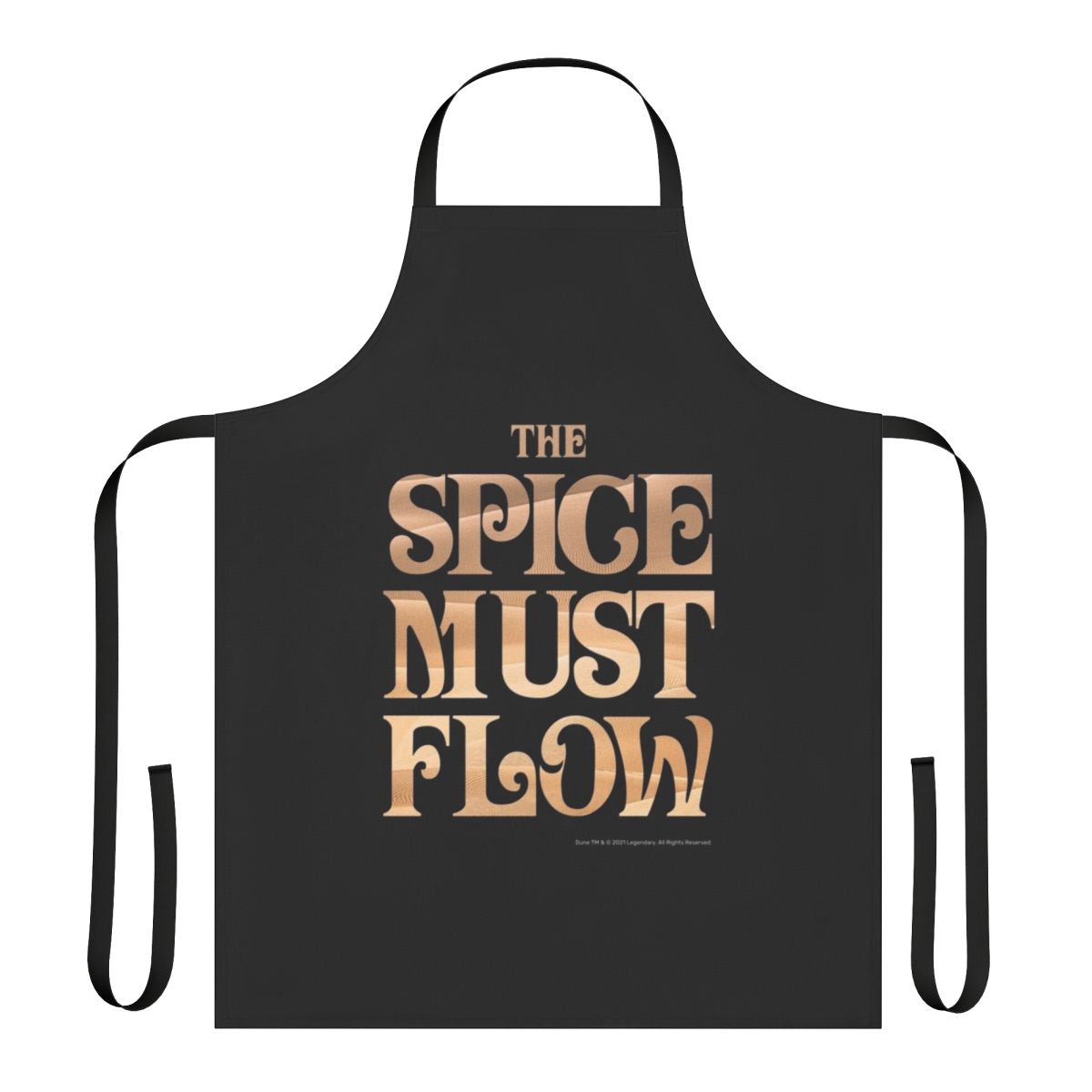 Dune-themed apron with a minimalist design featuring the iconic house sigils