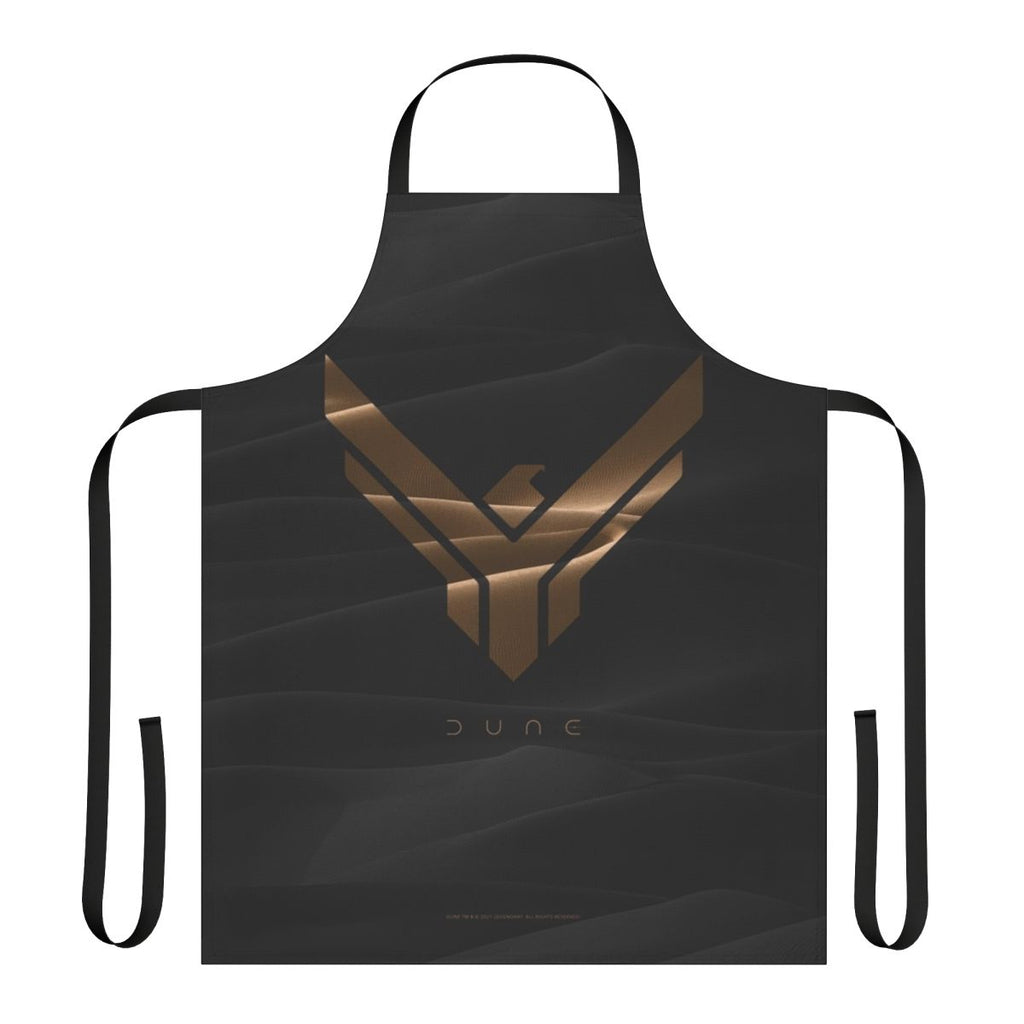 Dune-Inspired Apron with Sci-Fi Desert Design