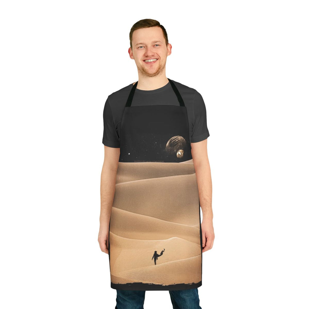 Dune-inspired apron featuring a unique sci-fi design for fans of the Dune franchise