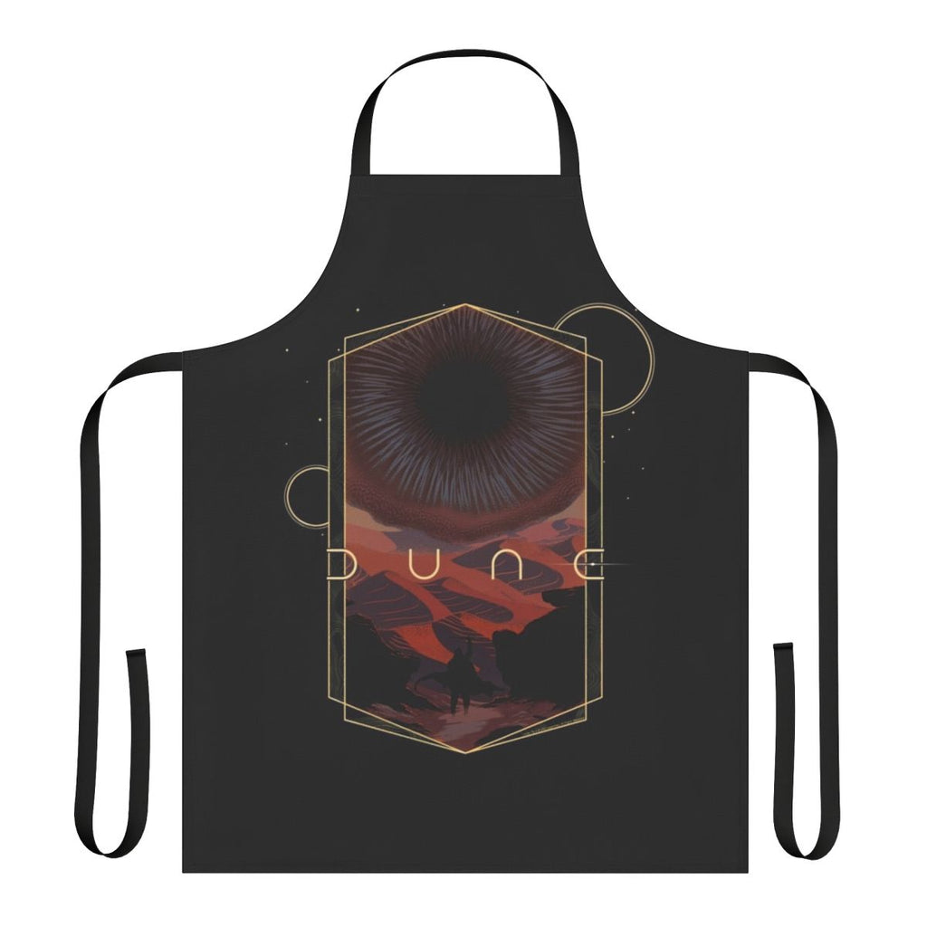 Dune-themed apron with intricate science fiction artwork