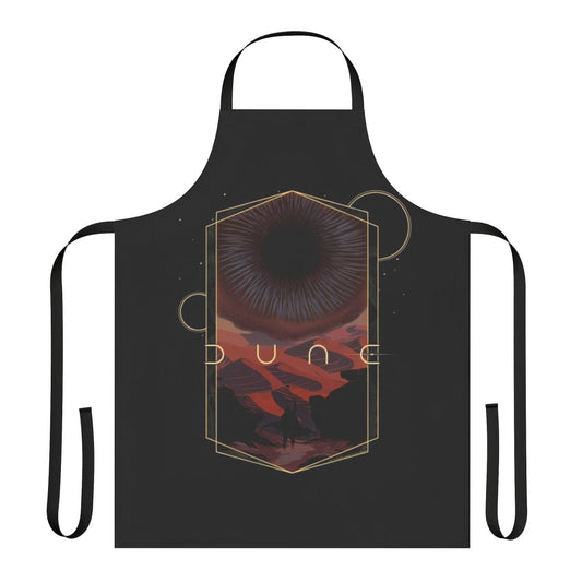 Dune-themed apron with intricate science fiction artwork