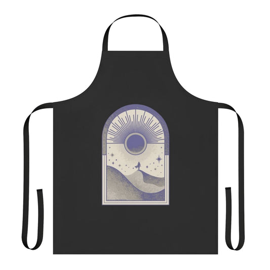 Arrakis desert-themed apron with Dune-inspired design and imagery