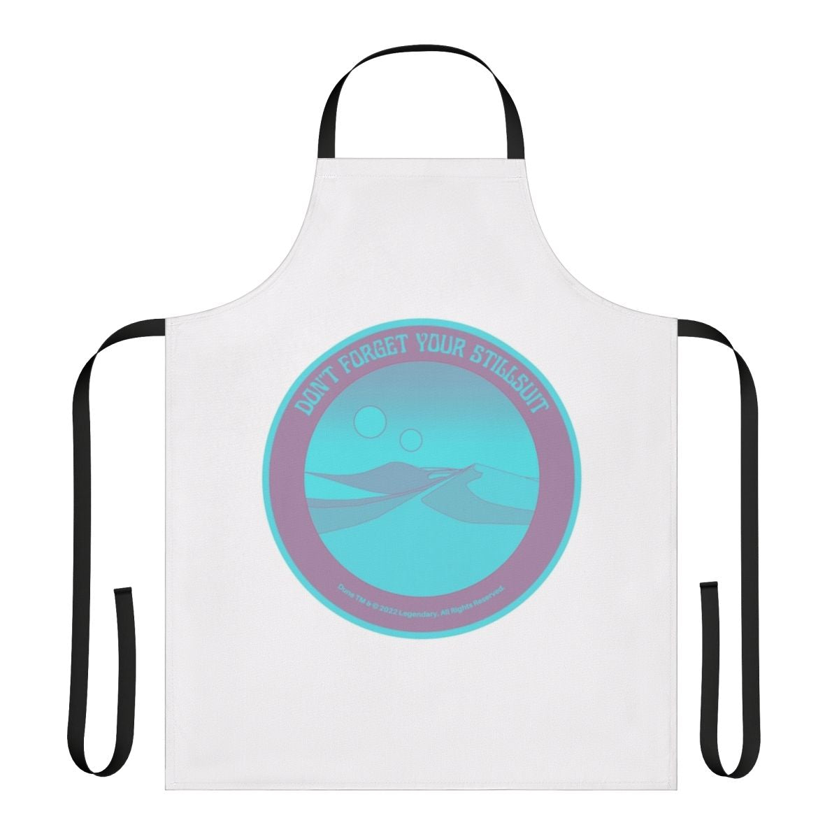 Dune-inspired Arrakis desert apron featuring the iconic stillsuit design